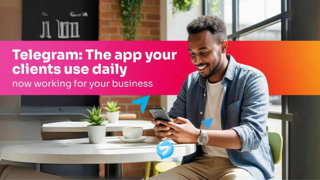 Freelancer using Telegram for business – Gebeya Jitume integration.