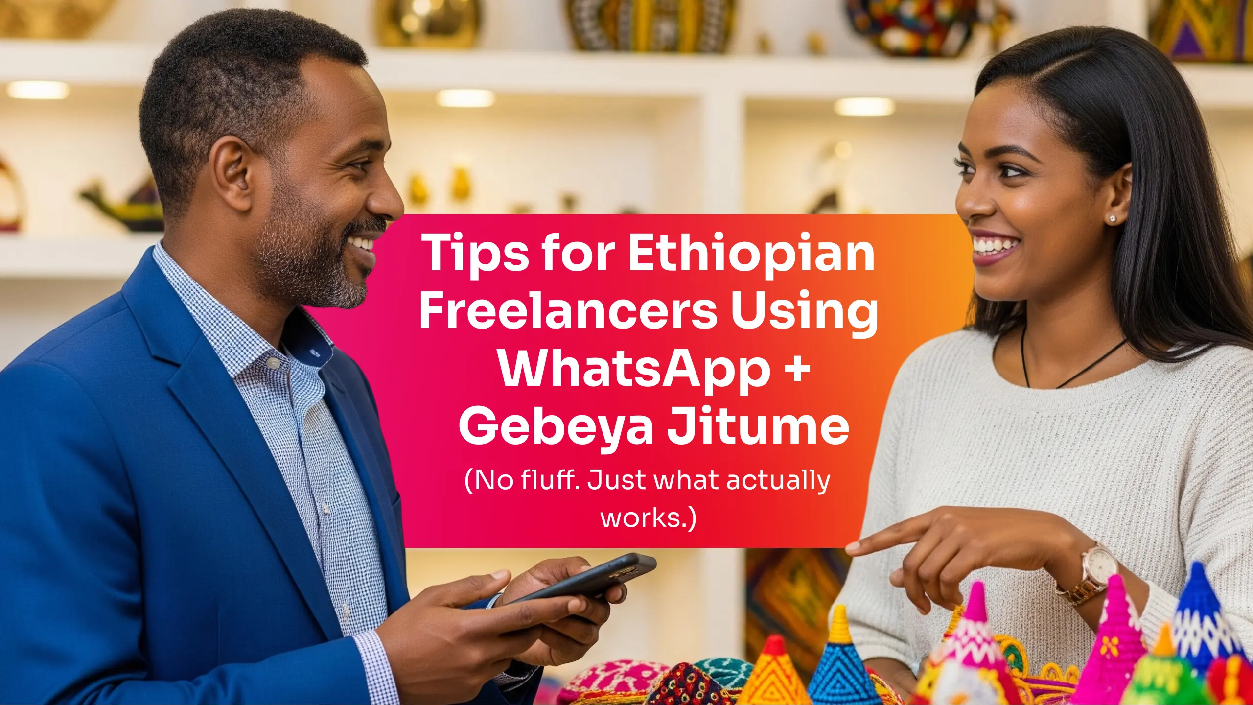 Tips for growing a small business in Ethiopia with Gebeya Jitume.