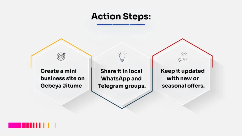 Grow business in Addis Ababa using Gebeya Jitume and Telegram for business owners.
